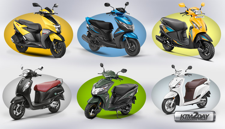 Pleasure Scooty 2019 Dio Models 2019