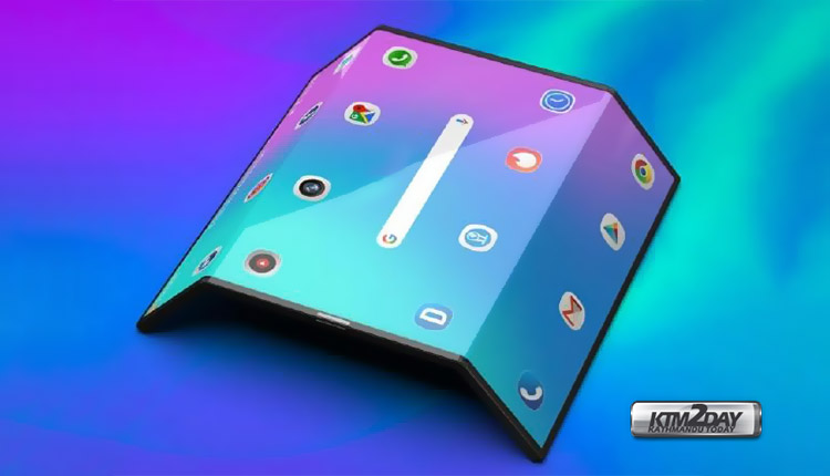 LG bi-folding smartphone