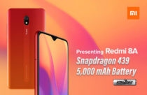 Redmi 8A with Snapdragon 439 and 5000 mAh battery Launched