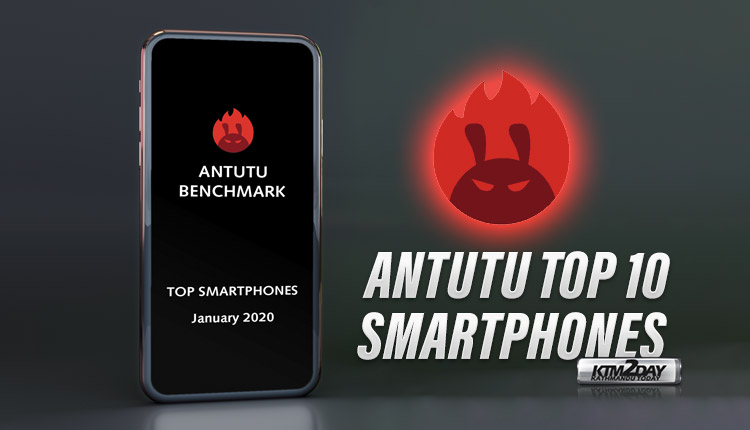 Antutu Top 10 Jan 2020
