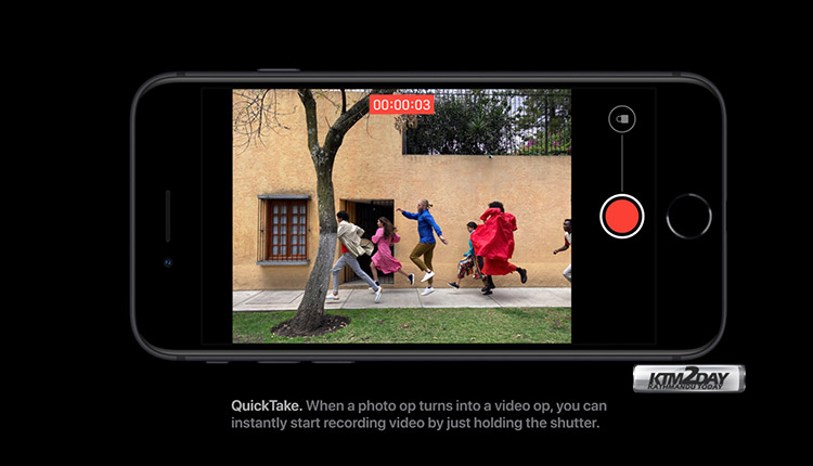 Apple iPhone SE Camera app