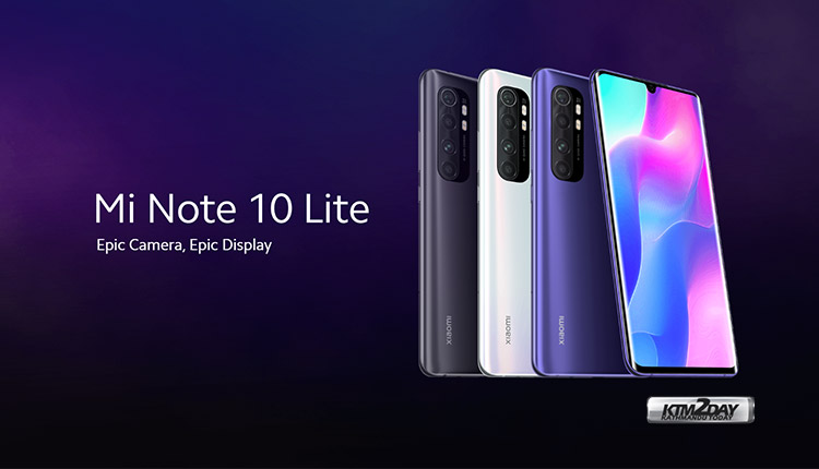 Xiaomi Mi Note 10 Price in Nepal