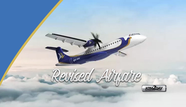 Buddha Air Revised Airfare