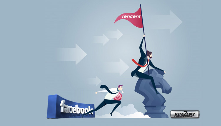 Tencent overtakes Facebook