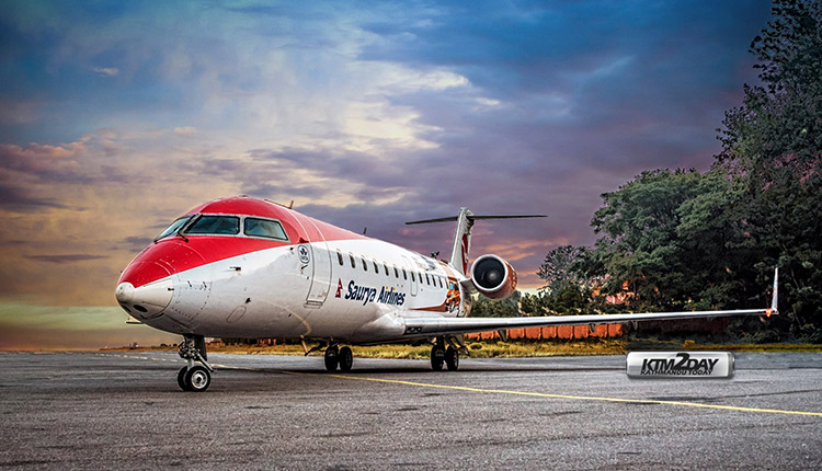 Saurya-Airlines-Bombardier-CRJ-200