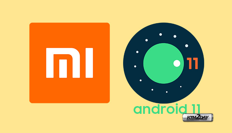 Xiaomi Android 11 update