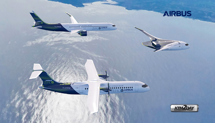 Airbus-ZEROe-concept-aircrafts