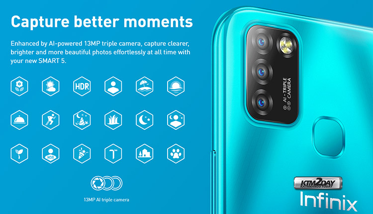 Infinix Smart 5 Triple Camera