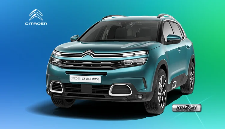 Citroen C5 Aircross SUV launched in Nepali market by Shangrila Motors