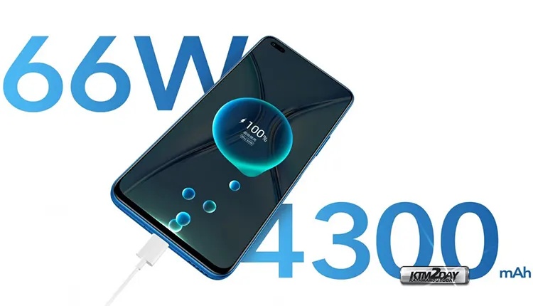 Honor X20 5G Battery specs