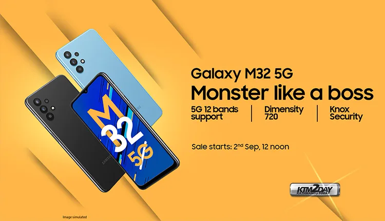 Samsung Galaxy M32 5G launched with Dimensity 720, Quad Cameras