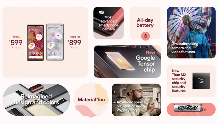 Google Pixel 6 Series Features