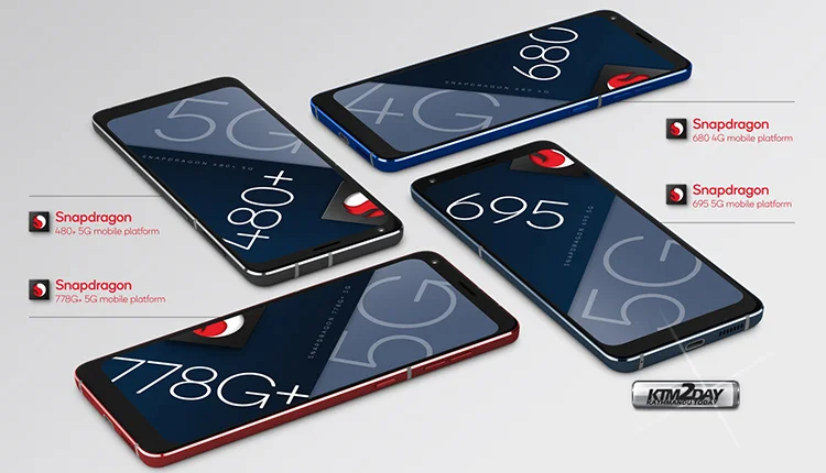 Snapdragon 695, 680, 778G+ and 480+ chipsets