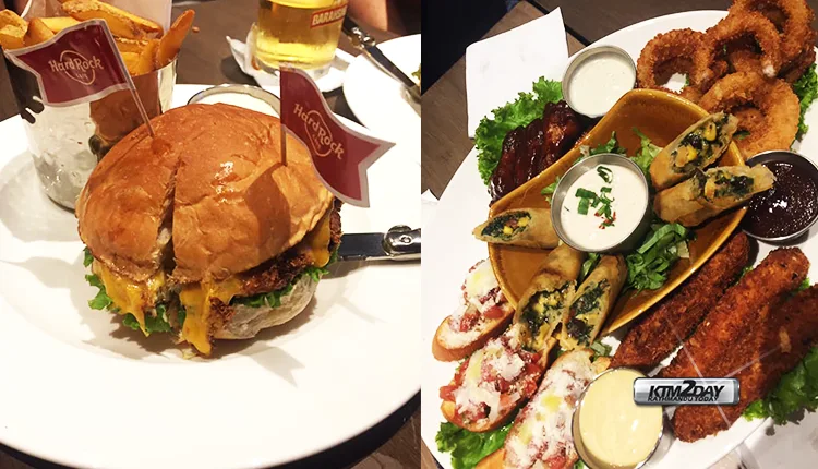 Hard Rock Cafe Kathmandu Menu