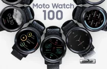 Moto Watch 100 With 14-Day Battery Life, Circular Display Launched