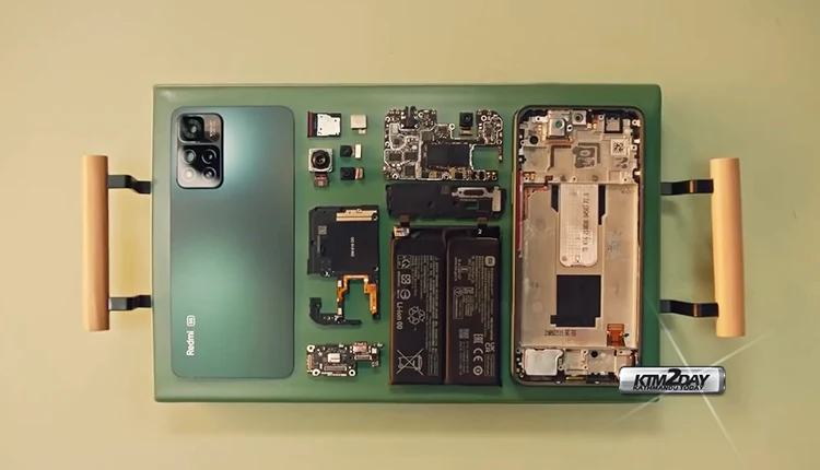 Redmi Note 11 Pro teardown video