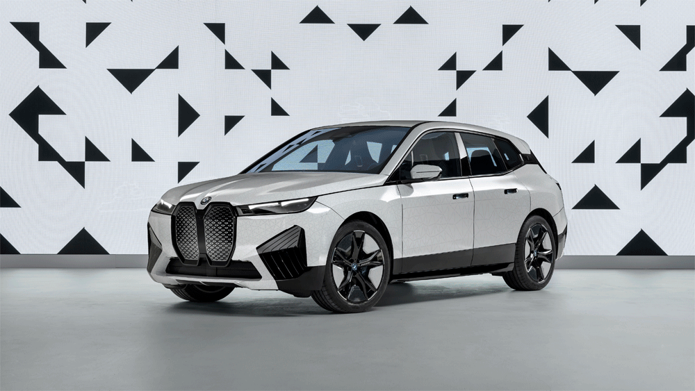 BMW color changing car