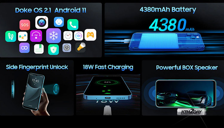Blackview A95 Charging Battery Specs