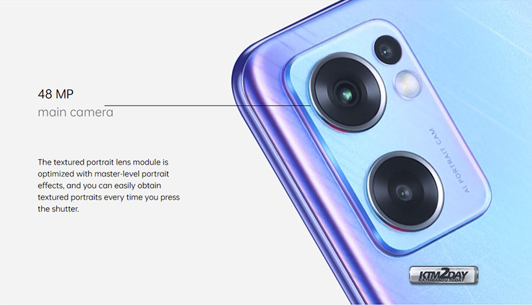 Oppo Reno 7 SE Camera specs