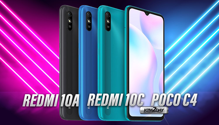 Redmi 10A Redmi 10C Poco C4