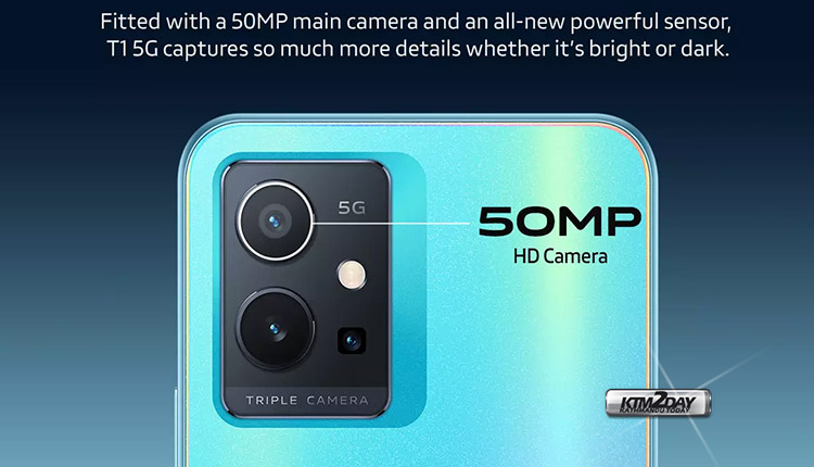 Vivo T1 5G Camera Specs