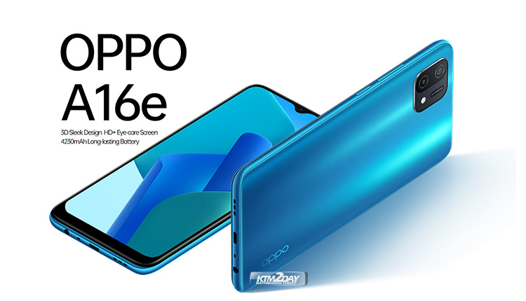 Oppo A16e Price in Nepal