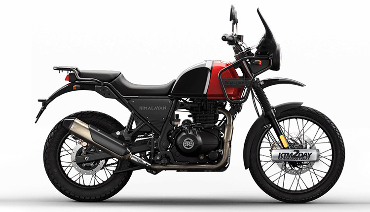 Royal Enfield Himalayan Rock Red