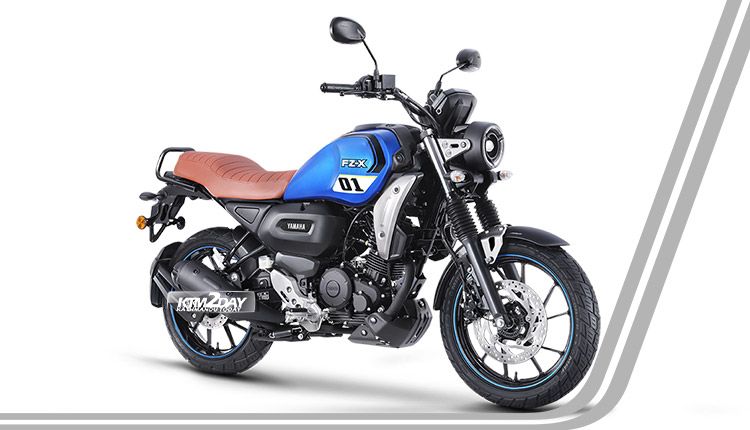 Yamaha FZX Blue
