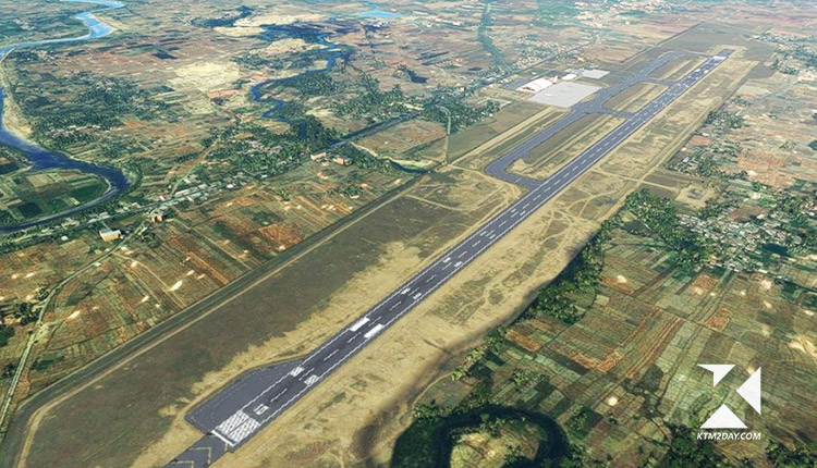 Gautam Buddha Intl Airport 3500 meter long runway