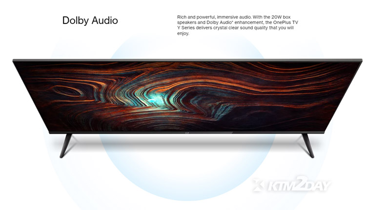 OnePlus TV 43Y1 Dolby Audio