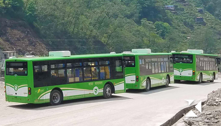 Sajha Yatayat Electric Bus