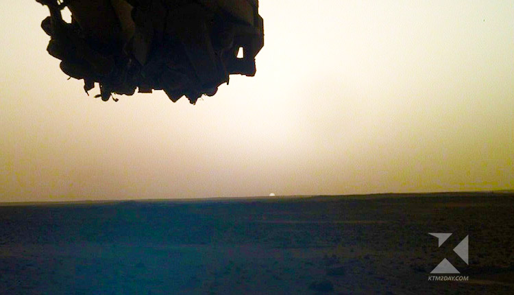 Sunrise on Mars