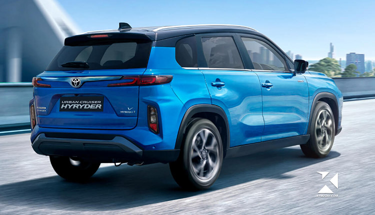 Toyota Hyryder Rear Design
