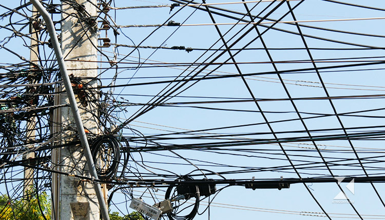 tangled wires kathmandu