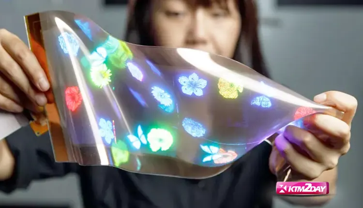 LG high-res stretchable display