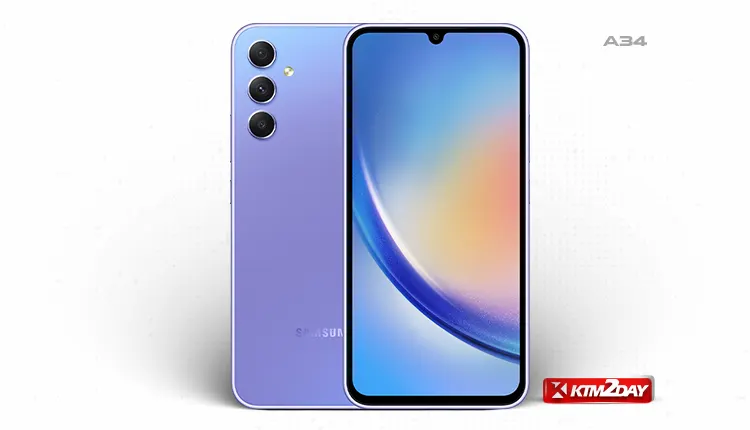 Samsung Galaxy A34 5GPrice in Nepal