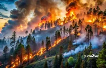 Bush Fires in Nepal
